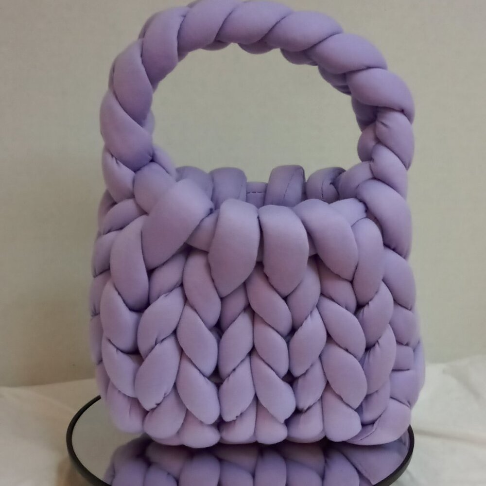 Cotton Candy Handbag - Purple